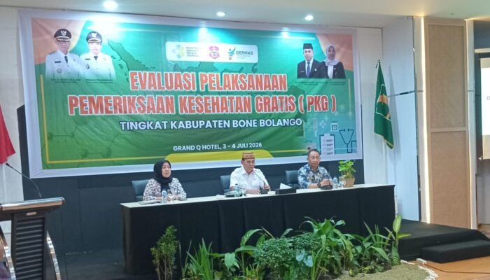 Sukseskan Program PKG, Pemkab Bone Bolango Perkuat Kolaborasi Lintas Sektor di Bidang Kesehatan