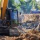 Empat Ekskavator Sany Milik HS Beroperasi Bebas di PETI Mada, Kebun Durian Milik Warga Jadi Korban