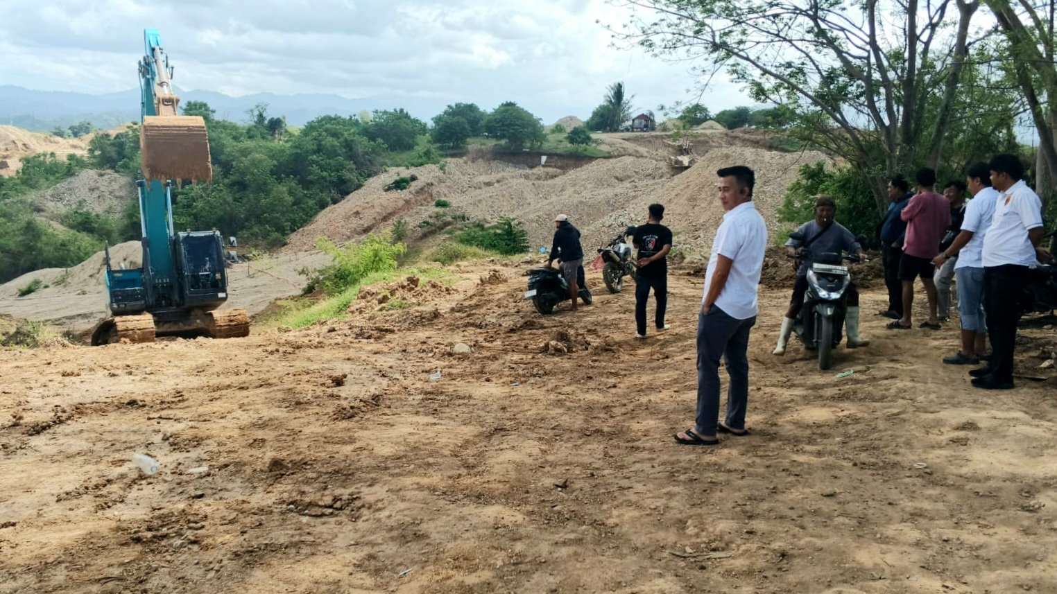 Polres Pohuwato Amankan Alat Berat yang Beraktivitas di PETI Bulangita