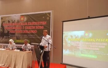 Sekda Bone Bolango Buka Konferensi Kerja PGRI