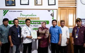 Komitmen PT IGL Realisasikan Program Sertifikasi Lahan, Tuai Apresiasi Warga Popayato