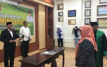 Sekda Bone Bolango Lantik Kabag Tapem Baru, Ini Pesannya
