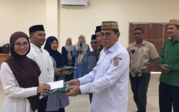 Pemerintah Kabupaten Bone Bolango resmi melepas 36 peserta kafilah yang akan berlaga pada Musabaqah Tilawatil Qur'an (MTQ) ke-12 tingkat Provinsi Gorontalo. (Sumber Foto: Kominfo)