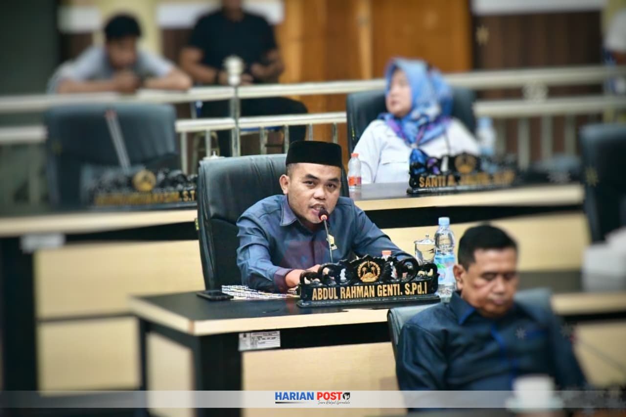 Anggota DPRD kabupaten Boalemo, Abdul Rahman Genti.