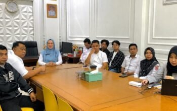 Kepala Bappeda Bone Bolango, Sri Mulyani Lalijo pada Initial Meeting Fasilitasi Replikasi Sumedang Command Centre.(Foto Istimewa)