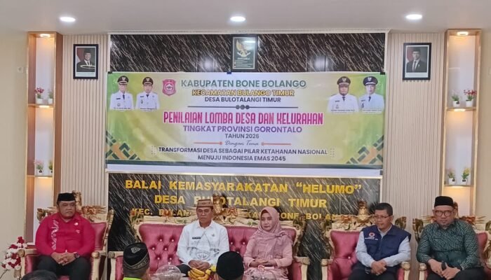 Masuki Tahap Verifikasi Lapangan, Desa Bulotalangi Timur Optimis Sabet Juara Lomba Desa Tingkat Provinsi