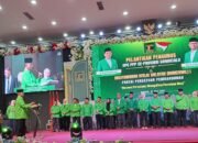 Ismet Mile Lantai Enam DPC PPP se-provinsi Gorontalo.(Foto: Ais/harianpost)