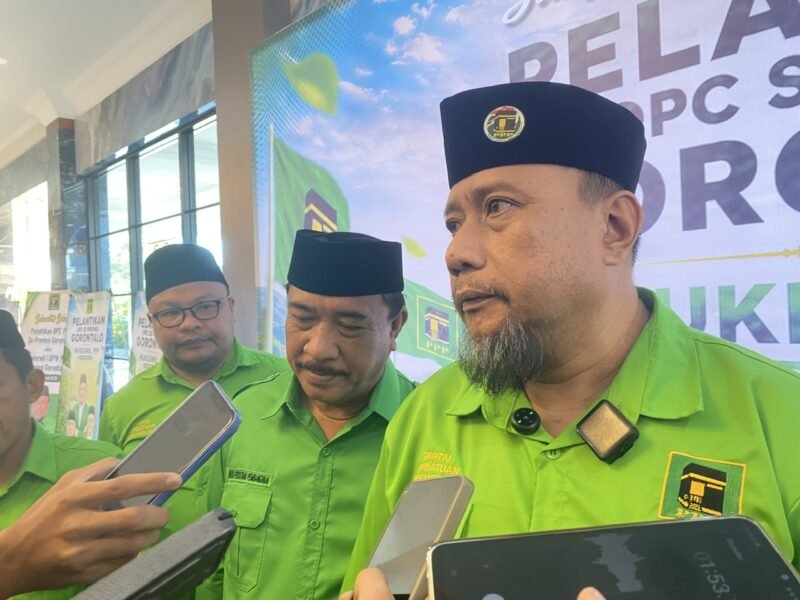 Ketua DPC PPP Bone Bolango, Muh. Zamroni Mile, Bidik Lonjakan Kursi DPRD kabupaten Bone Bolango.(Foto Istimewa)