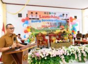 Wabup Lahmuddin Hambali Resmi Luncurkan Desa Ramah Perempuan dan Peduli Anak di Bongo III. (Foto Prokopim)