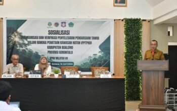 Pemkab Boalemo Gelar Sosialisasi PPTPKH, Targetkan Kepastian Hukum Tanah Masyarakat. (Foto Prokopim)