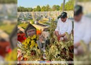 Bupati Boalemo Bersimpuh dan Kirim Doa di Pusara Almarhum Rachmat Gobel