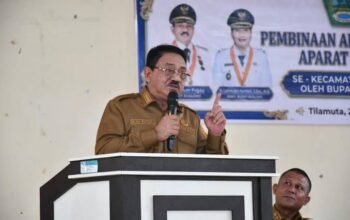 Bupati Kabupaten Boalemo, Rum Pagau.(Foto Kominfo