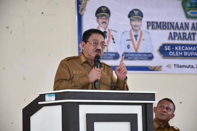 Bupati Kabupaten Boalemo, Rum Pagau.(Foto Kominfo