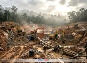 Empat Ekskavator Masih Beroperasi di Tangga Barito, Warga Minta APH Segera Tertibkan PETI