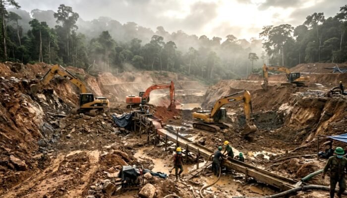 Empat Ekskavator Masih Beroperasi di Tangga Barito, Warga Minta APH Segera Tertibkan PETI