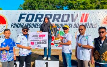 Wabup Boalemo, Lahmuddin Hambali Resmi Tutup FORPROV II KORMI 2026.(Foto Prokopim)