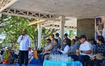 Bupati Ismet Mile Hadiri Pasar Murah yang digelar Pemrpov Gorontalo di Bone Bolango