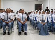 Pasukan Pengibar Bendera Merah - Putih di HUT RI ke - 81 di Bone Bolango