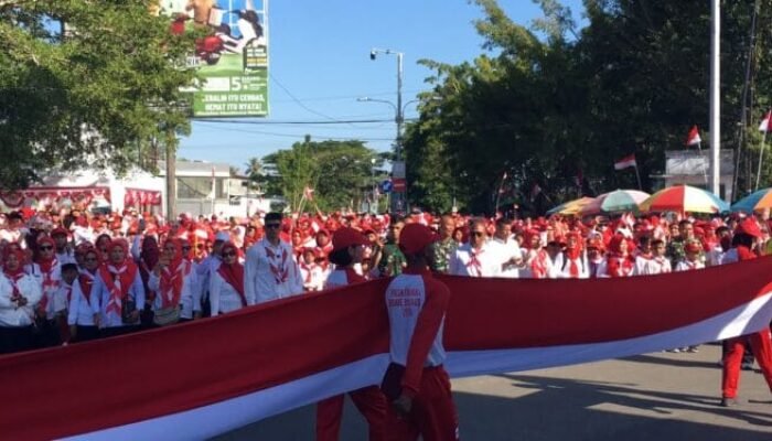 Merah Putih Berkibar di Bone Bolango, Bupati Ismet Mile Serukan Persatuan Sambut HUT ke-81 RI