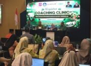 Bupati Ismet Mile didampingi Bunda PAUD Bone Bolango, Ruwaida Ismet Mile, ketika menghadiri Coaching Clinic Penyusunan Sistem Penjaminan Mutu Internal (SPMI) Berdasarkan Rapor Pendidikan Jenjang TK Tahun 2026. Kegiatan strategis ini dilaksanakan di Grand Q Hotel, Kota Gorontalo, Kamis, 6 Agustus 2026. (Sumber : Diskominfo Bone Bolango)