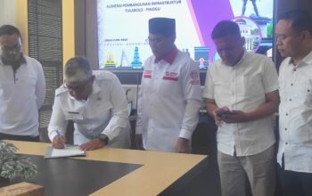 Dinas PUPR Provinsi Gorontalo Bersama Pemkab Bone Bolango