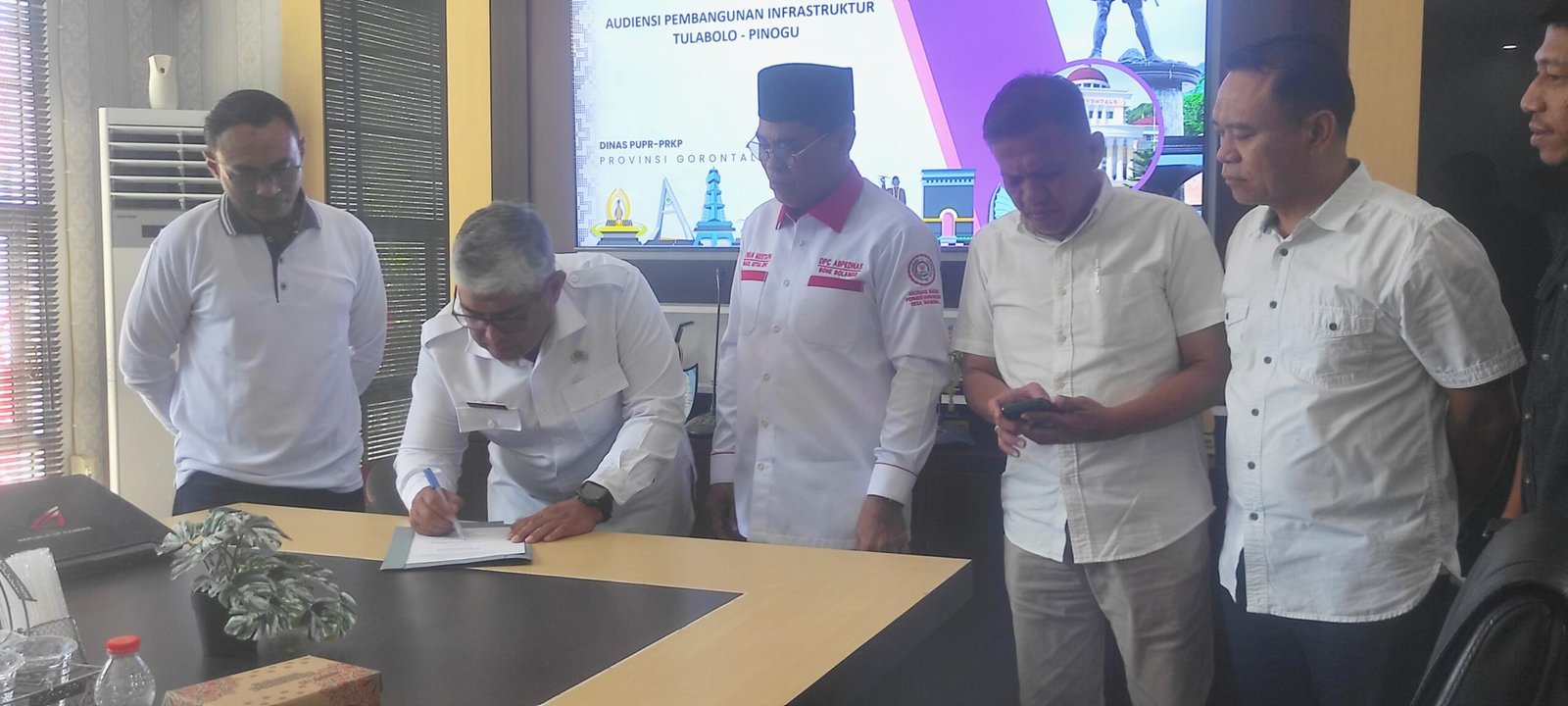 Dinas PUPR Provinsi Gorontalo Bersama Pemkab Bone Bolango