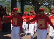 Lomba Gerak Jalan di Bone Bolango dalam Rangka Menyambut HUT RI ke -81