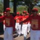 Lomba Gerak Jalan Sambut HUT RI ke – 81 di Bone Bolango Berlangsung Meriah