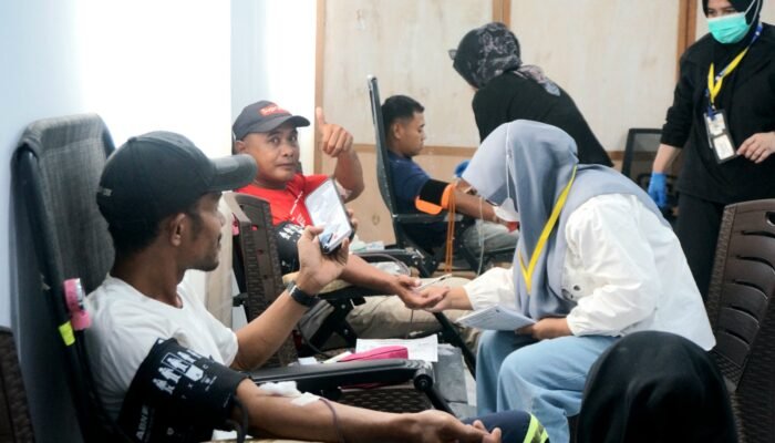 Donor Darah dan Cek Kesehatan Gratis BJA Group Meriahkan HUT ke -81 RI di Pohuwato