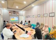Rapat Koordinasi dan Evaluasi (Rakorev) implementasi Posyandu 6 Standar Pelayanan Minimal (SPM), yang melibatkan OPD pengampu enam bidang SPM. (Sumber Diskominfo)