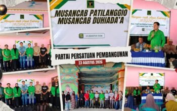 Musancab PPP di Kecamatan Duhiada'a dan Patilanggio