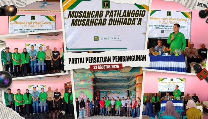 Targetkan Tambah Kursi Parlemen, PPP Pohuwato Mulai Konsolidasi Lewat Musancab