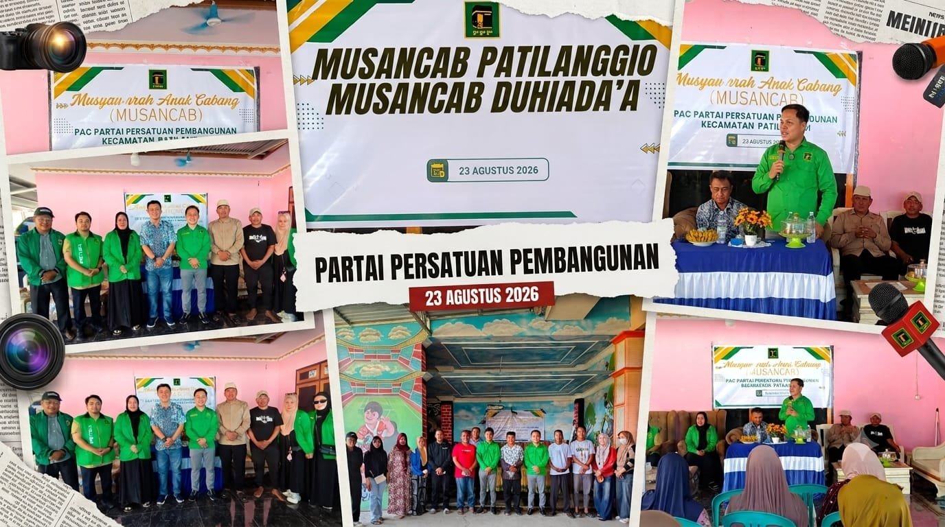 Musancab PPP di Kecamatan Duhiada'a dan Patilanggio