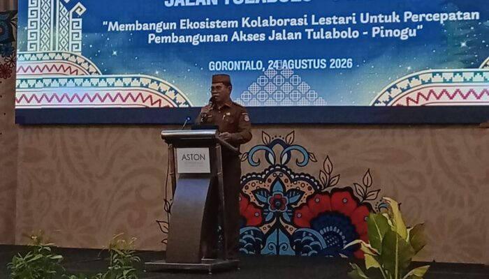 Percepatan Pembangunan Jalan Tulabolo–Pinogu Terus Didorong