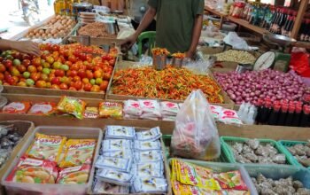 Bahan Pangan yang Dijual di Pasar Marisa, Pohuwato