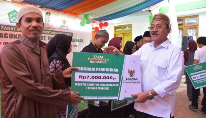 Bupati Rum Pagau Puji Gerak Cepat Baznas Boalemo Bantu Warga