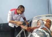 Jenguk Idah Syahidah di Rumah Sakit, Wabup Boalemo, Lahmuddin Hambali Sampaikan Doa Terbaik. (Foto Istimewa)