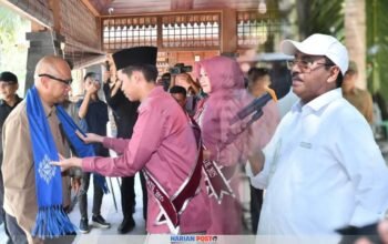Bupati Boalemo Sambut Kunjungan Kerja Jamintel Kejagung RI di Pantai Bolihutuo. (Sumber Foto Prokopim Boalemo)