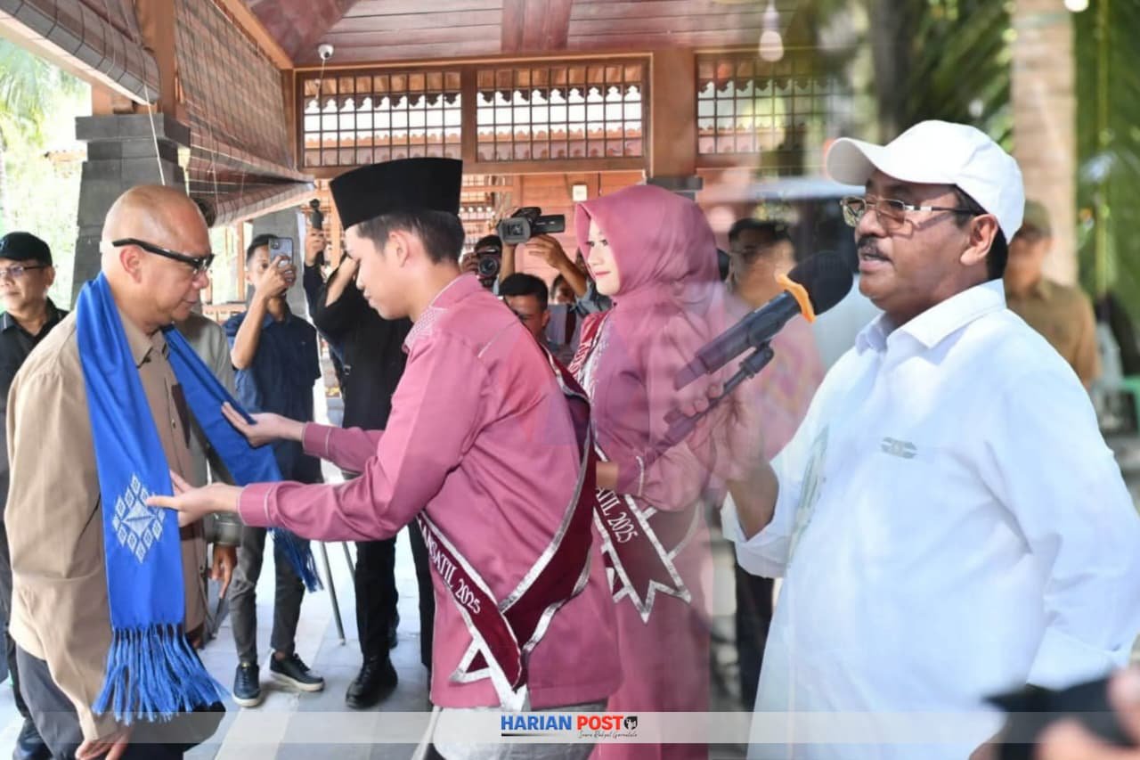 Bupati Boalemo Sambut Kunjungan Kerja Jamintel Kejagung RI di Pantai Bolihutuo. (Sumber Foto Prokopim Boalemo)