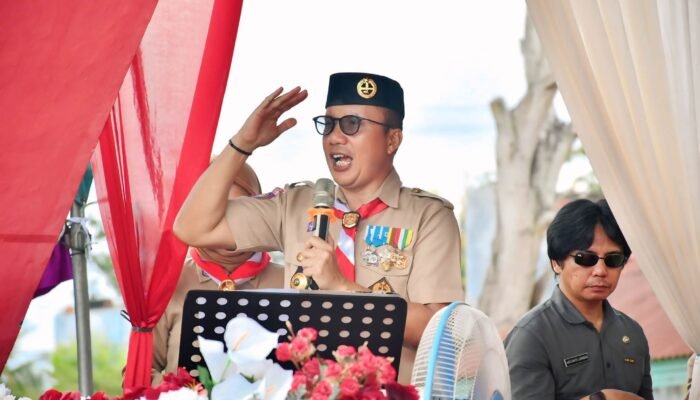 Pesan Wabup Boalemo di Apel Besar: Pramuka Harus Hadir Bangun Daerah