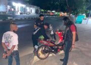Antisipasi Gangguan Kamtibmas, URC Polres Boalemo Sisir Titik Keramaian
