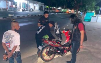 Antisipasi Gangguan Kamtibmas, URC Polres Boalemo Sisir Titik Keramaian