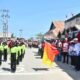 Semarak HUT RI ke-81, Bupati dan Wabup Boalemo Lepas Lomba Gerak Jalan SD-SMP
