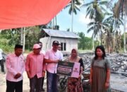 Wabup Boalemo Serahkan Bantuan Baznas untuk Korban Kebakaran di Desa Buti
