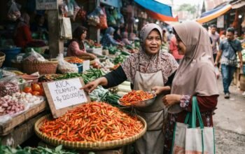 Foto Ilustrasi Harga Rica di Pasar Tilamuta Tembus Rp120 per Kilogram.