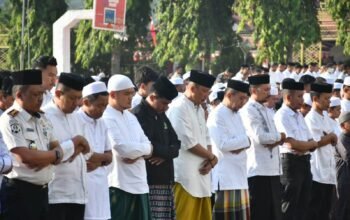 Pemkab Boalemo Gelar Sholat Istisqa.(Foto Istimewa)