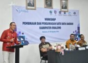 Dorong Tata Kelola Efektif, Wabup Lahmuddin Buka Workshop Satu Data Boalemo.(Foto Istimewa)