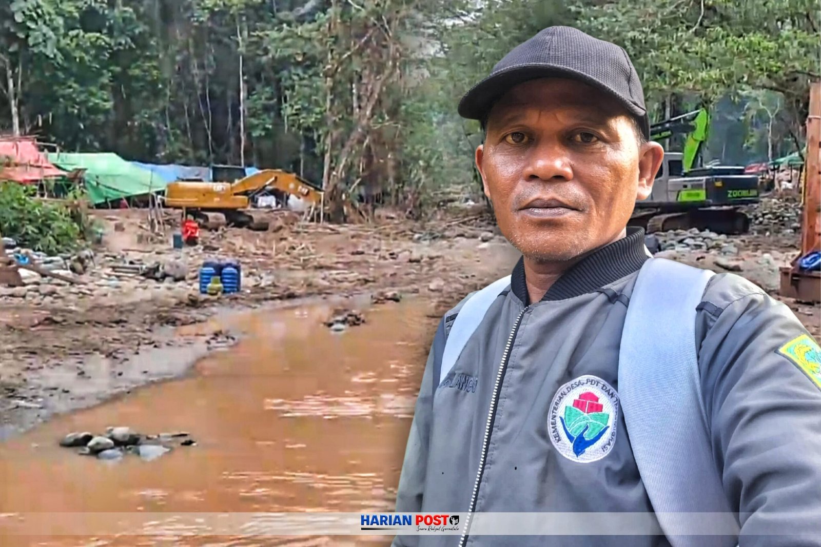 Aktivitas PETI Kian Dekat ke Pemukiman, Kades Tangga Barito Minta APH Segera Amankan Lokasi.