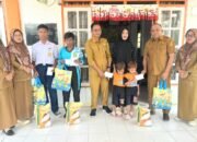 Rayakan Hari Kelahiran Nabi Muhammad SAW, Pemerintah Kecamatan Taluditi Berbagi Paket Bahagia kepada Anak Yatim