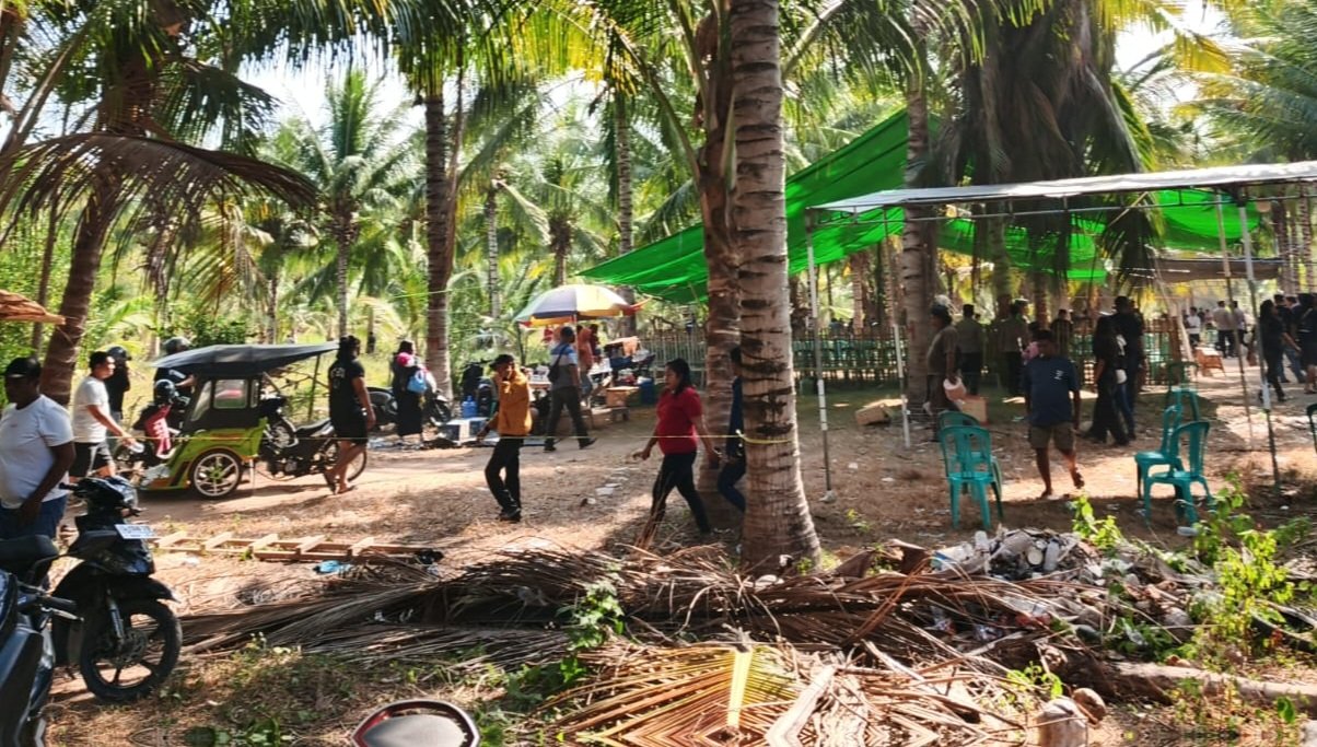 Arena Sabung Ayam di Desa Maleo, Paguat